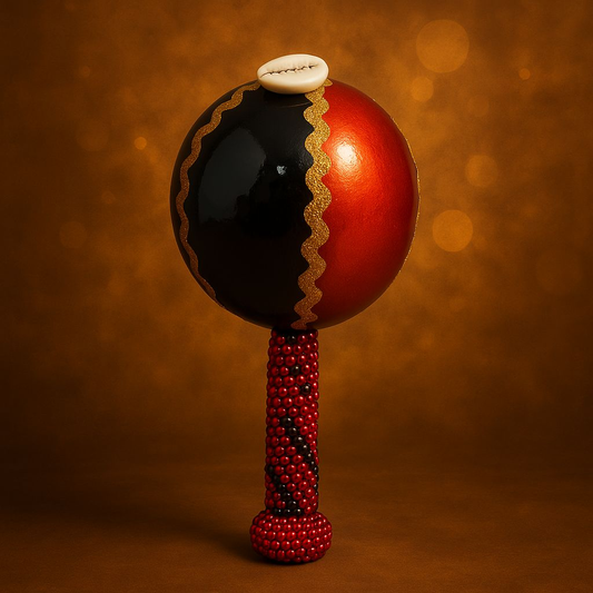 Maracas De Los Orishas Decorada