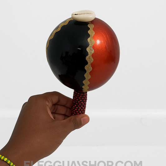 Maracas De Los Orishas Decorada